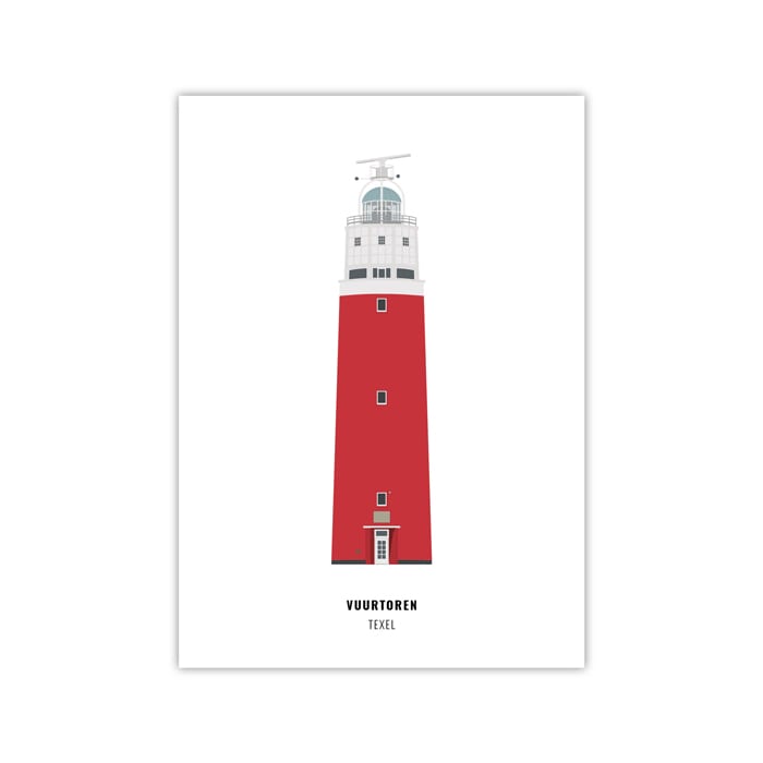 Ansichtkaart Vuurtoren Texel, 2 st. — gallery 2