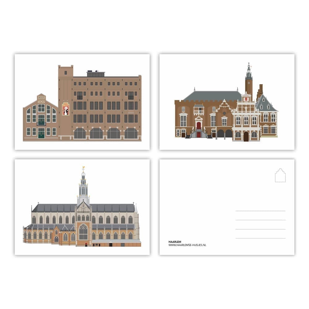 Ansichtkaarten Haarlem (set van 8) — gallery 2