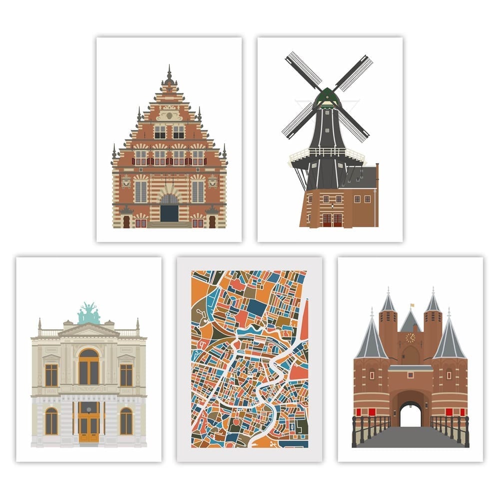 Ansichtkaarten Haarlem (set van 8) — gallery 3