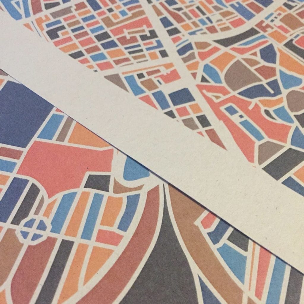 Plattegrond Haarlem (veelkleurig) — gallery 2