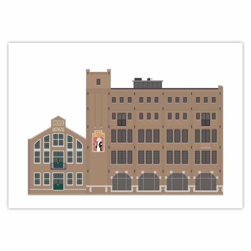 Droste Fabriek Haarlem A4 — product photo