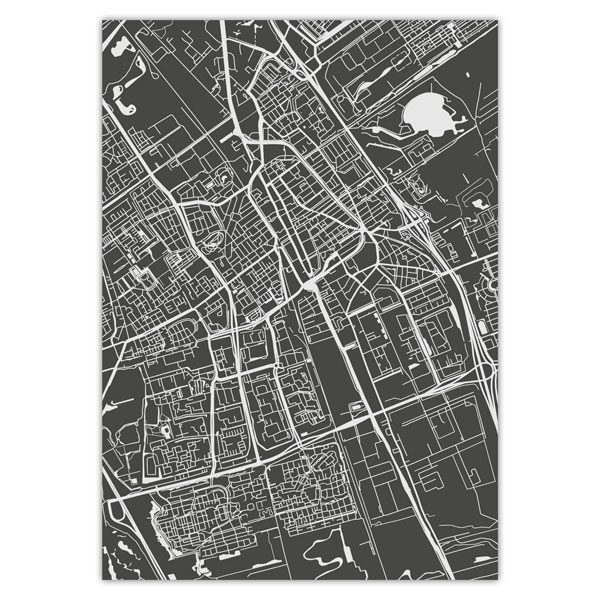 Plattegrond Delft A3 — product photo