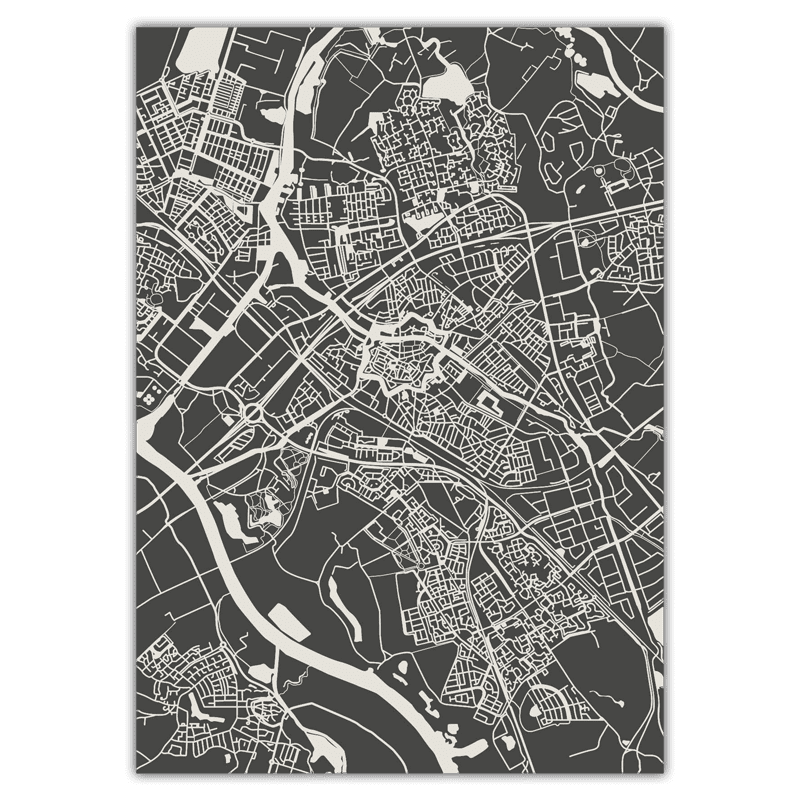 Plattegrond Zwolle A3 — gallery 1
