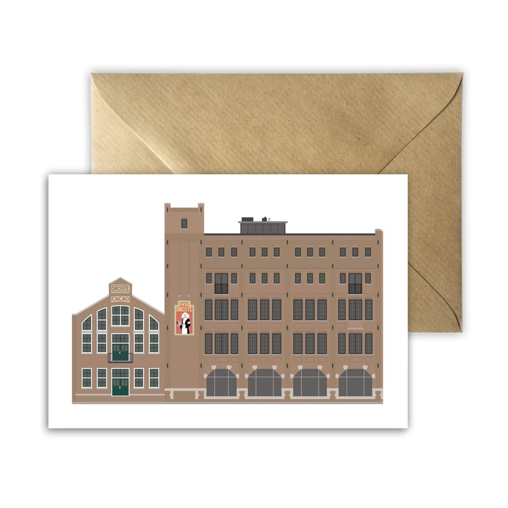 Wenskaart Droste Fabriek Haarlem — gallery 1