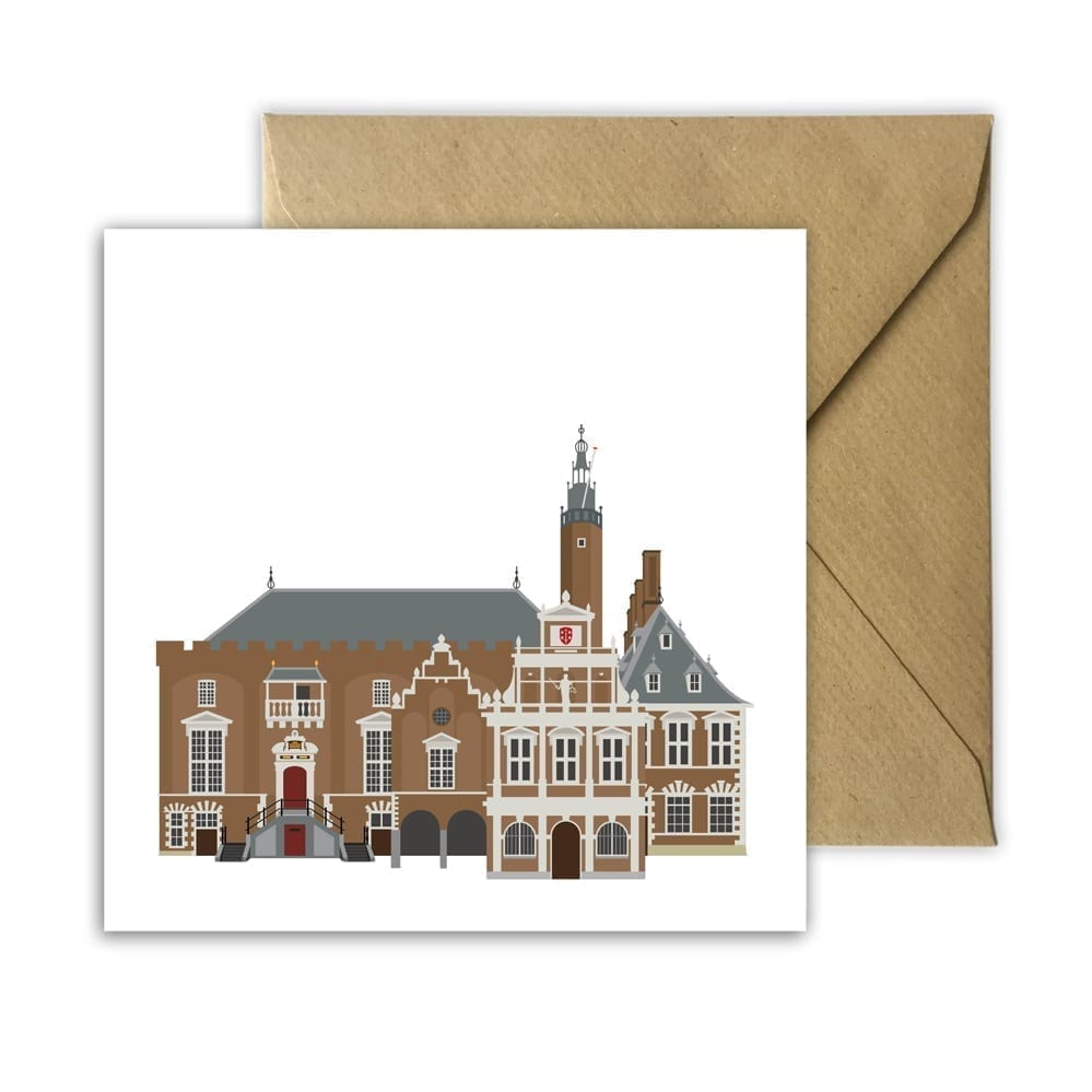 Wenskaart Stadhuis Haarlem - Online Kopen
