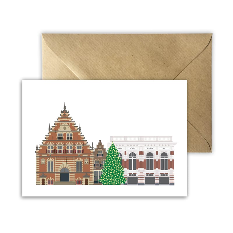 Kerstkaarten Haarlem (set van 6) — product photo