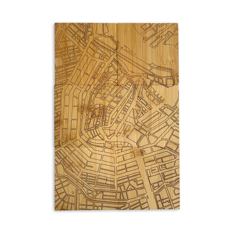 Onderzetters Amsterdam (6x bamboe) — gallery 3