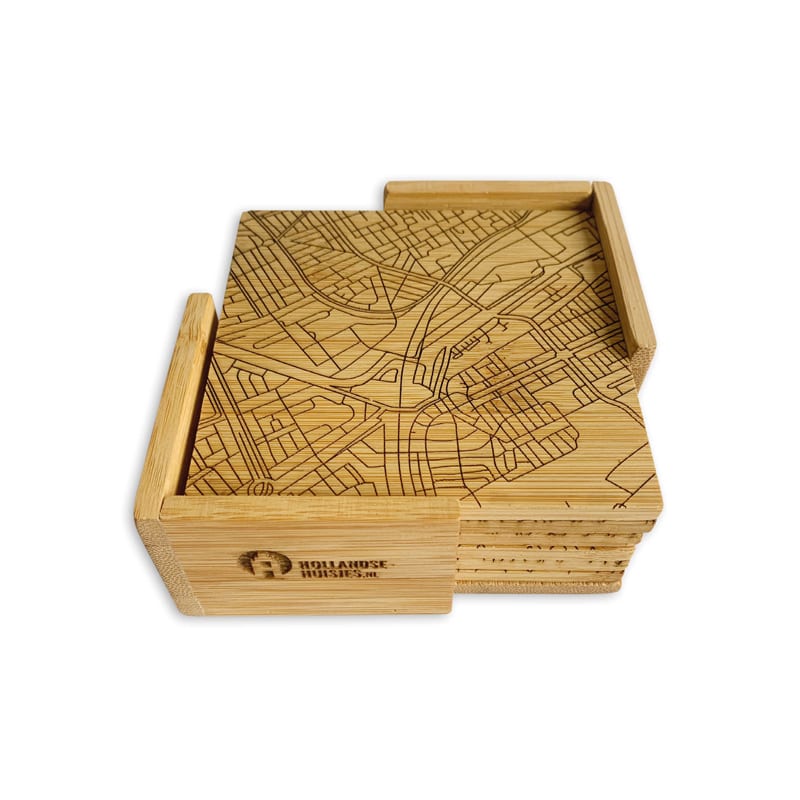 Onderzetters Den Haag (bamboe) — gallery 4