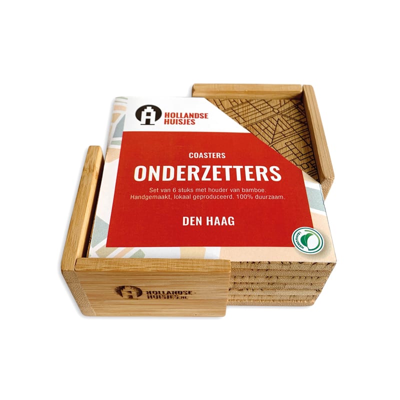 Onderzetters Den Haag (bamboe) — gallery 3