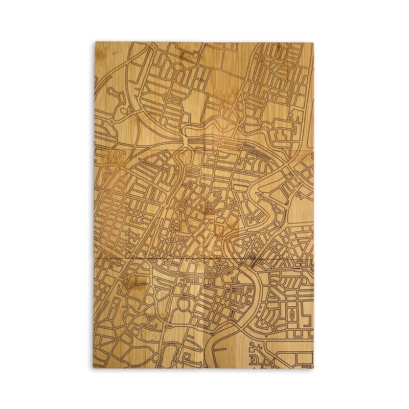 Onderzetters Haarlem (6x bamboe) — gallery 3