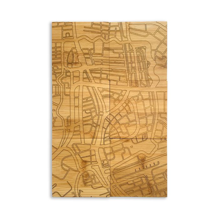 Onderzetters Leiden (6x bamboe) — gallery 2