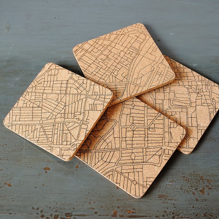 Onderzetters Haarlem (4x kurk) — gallery 5