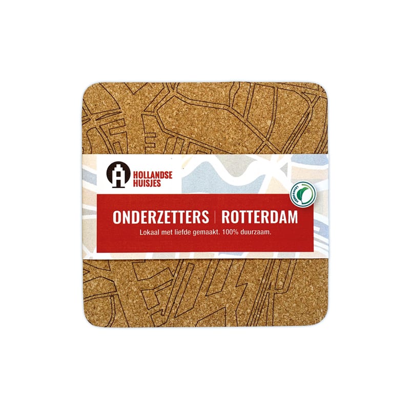Onderzetters Rotterdam (kurk) — gallery 1