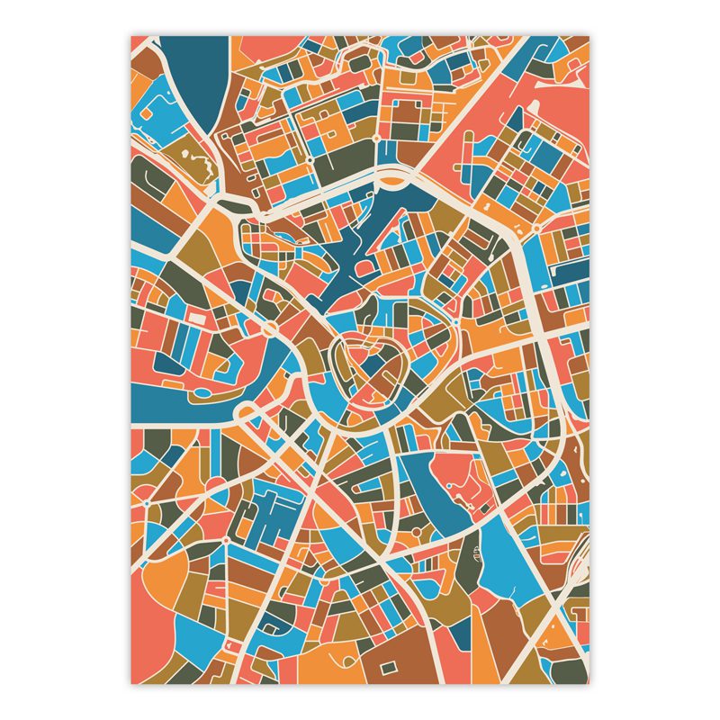 Map of Amersfoort - Buy Online