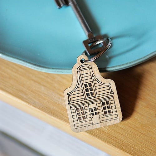 Keychain Zaans Huisje — product photo