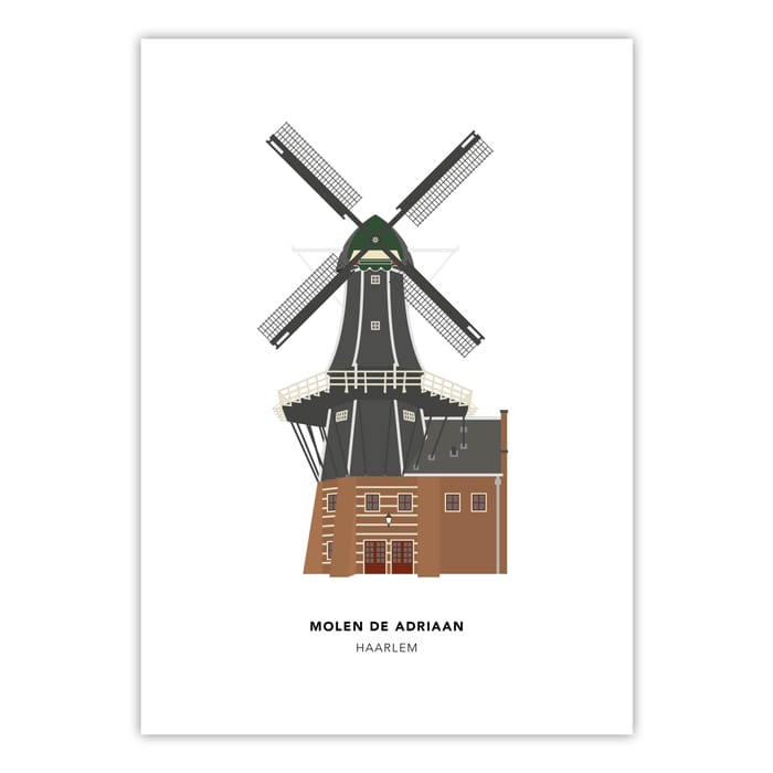 Molen de Adriaan Haarlem — product photo