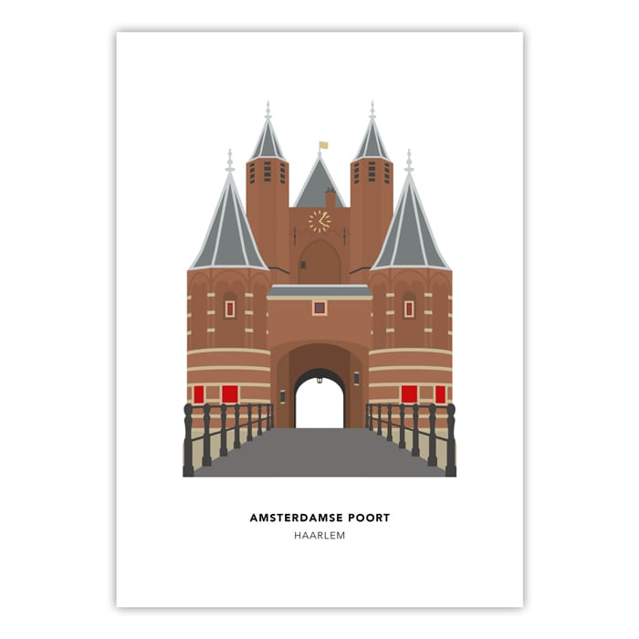Amsterdamse Poort Haarlem A3 — product photo