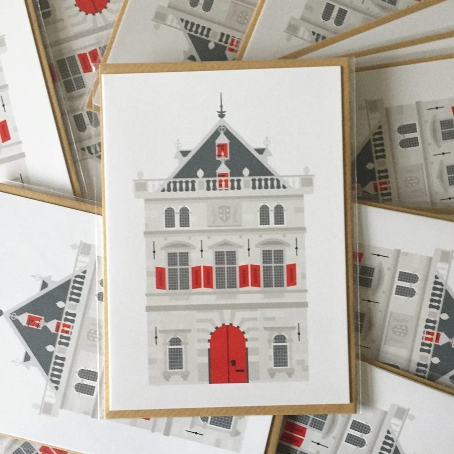 Wenskaart De Waag Haarlem — gallery 2