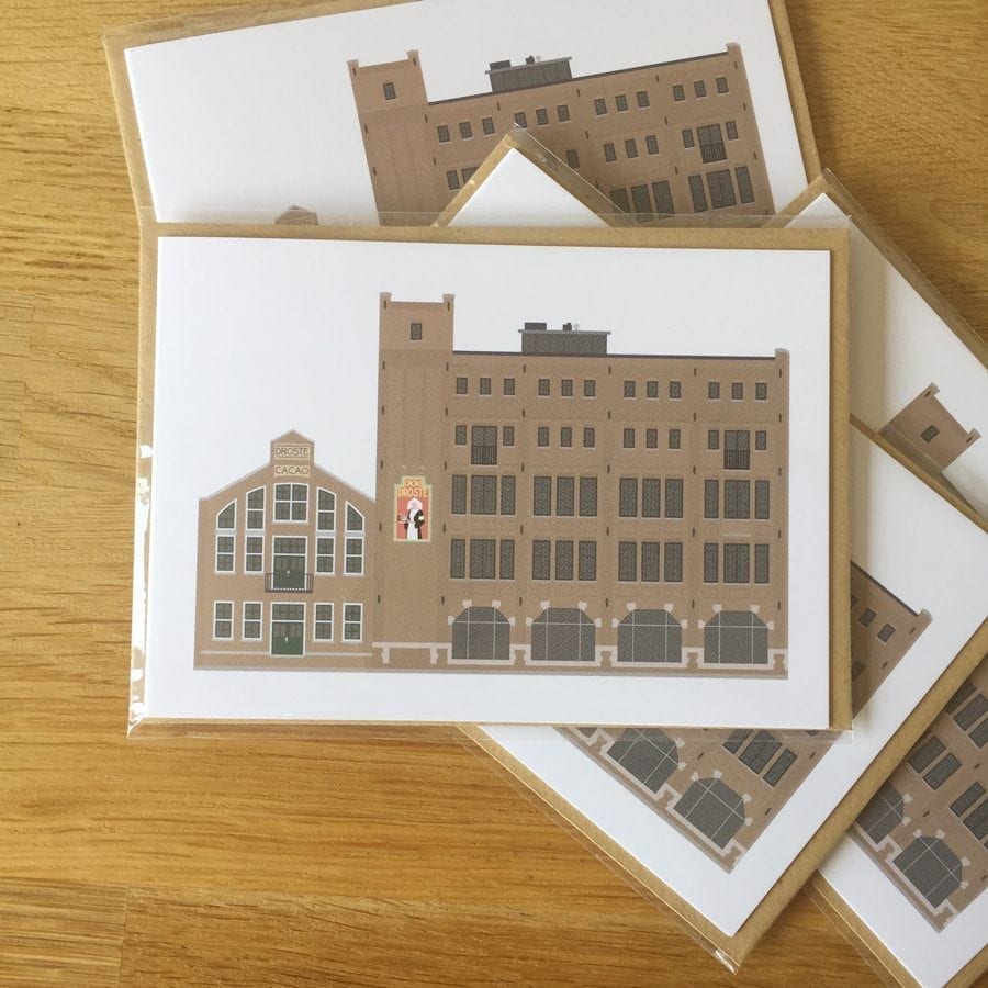 Wenskaart Droste Fabriek Haarlem — gallery 2