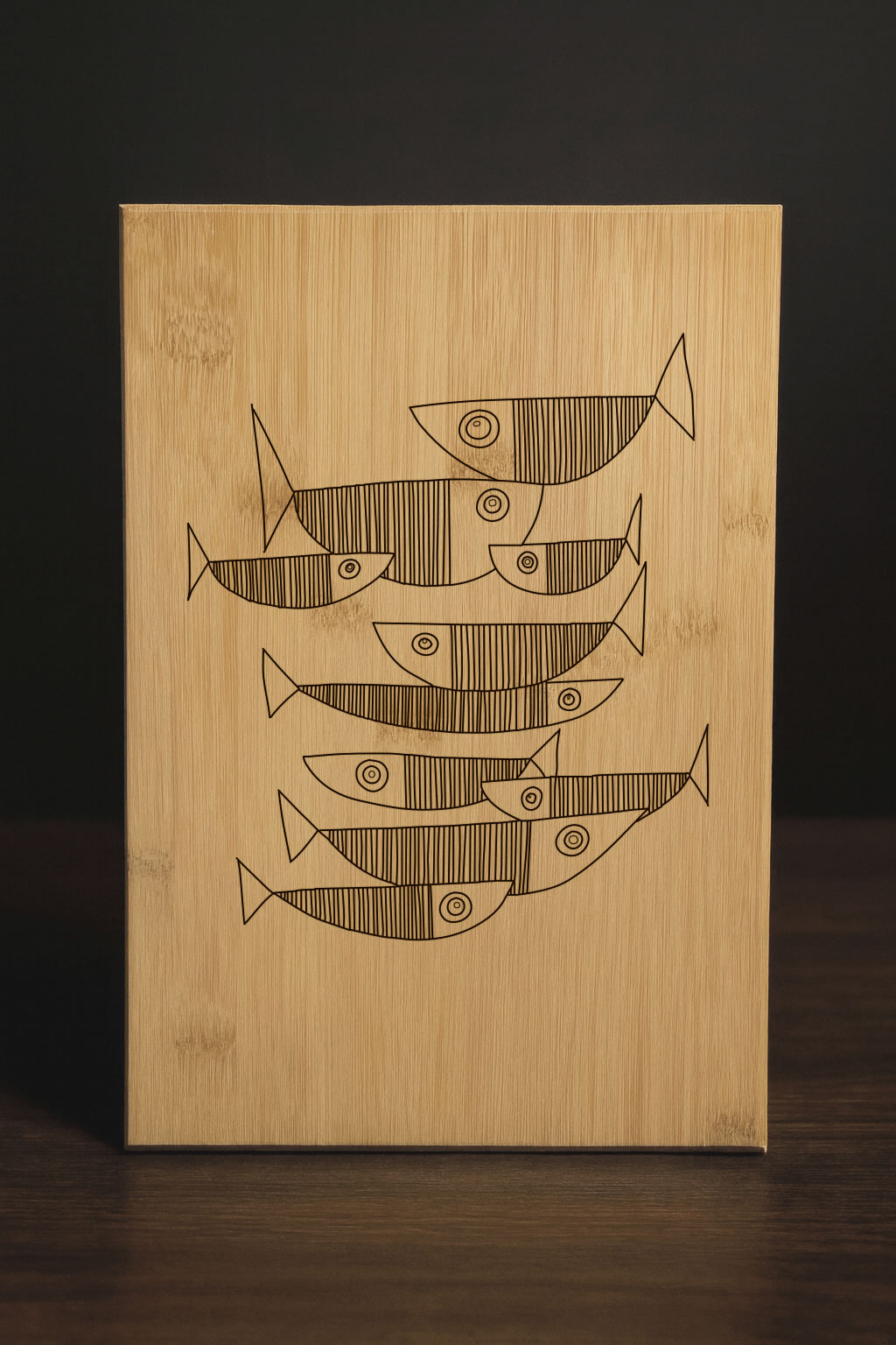 Maasschool by Huibrecht Lagerwerf, Engraved Cheese & Charcuterie Board Gift from Bamboo gallery 2